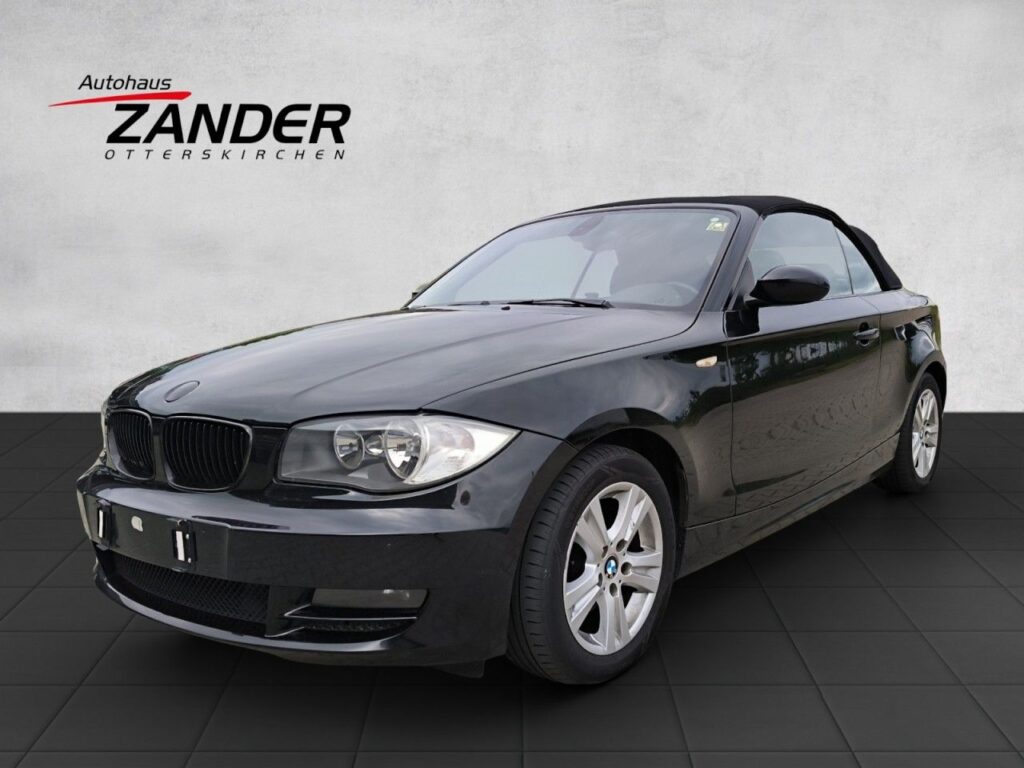 BMW Baureihe 1 Cabrio 118i Leder NICHT AN PRIVAT!