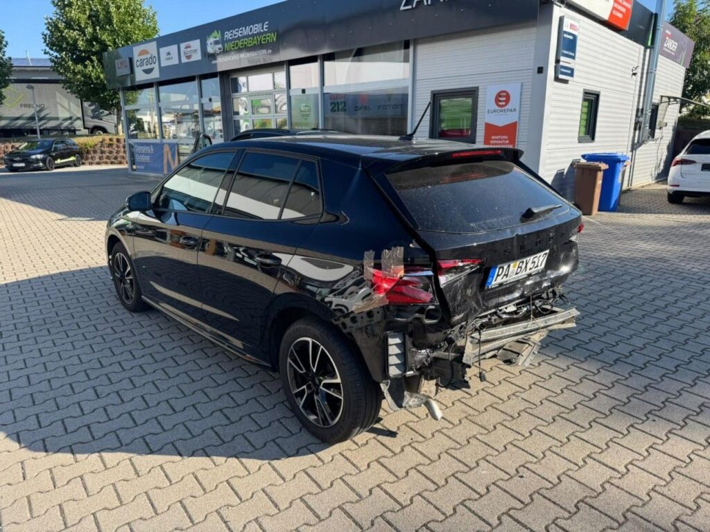 SKODA Fabia Monte Carlo Unfall